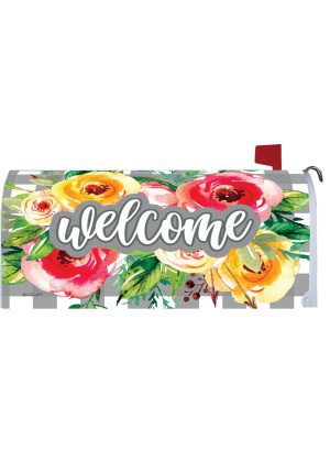 Rose Check Mailbox Cover | Mailbox Covers | Mailbox Wraps