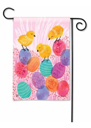 Spring Chicks Garden Flag | Easter, Decorative, Garden, Flags