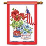 Vintage Patriotic House Flag | Patriotic, 4th of July, House, Flags