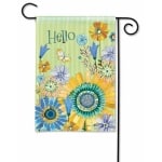 Whimsy Garden Garden Flag | Welcome, Floral, Garden, Flags