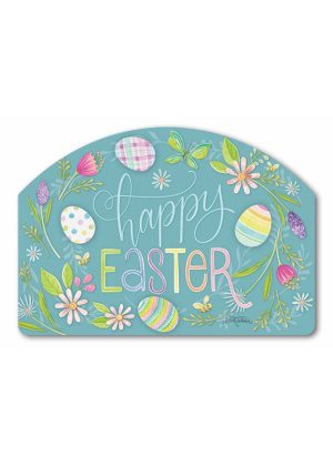 Happy Easter Yard Sign | Address Plaques | Yard Signs