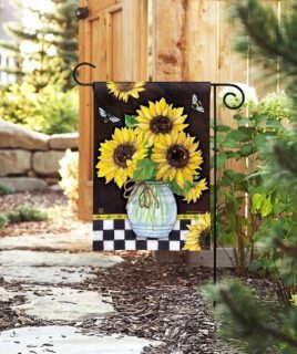 Sunflowers Garden Flag | Spring, Summer, Floral, Garden, Flags