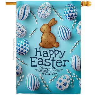 Easter Goodness House Flag | Easter, Double Sided, House Flags