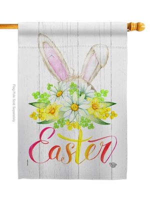 Floral Easter House Flag | Easter, Double Sided, House, Flags