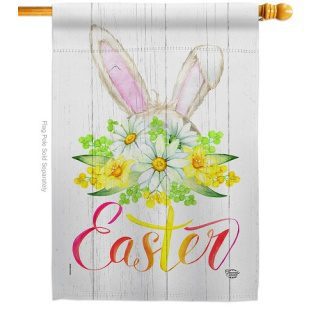 Floral Easter House Flag | Easter, Double Sided, House, Flags