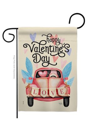 Gnome Delivery Love Garden Flag | Valentine's Day, Garden, Flags