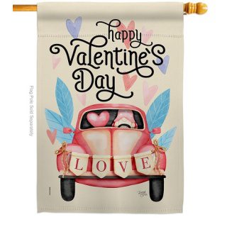 Gnome Delivery Love House Flag | Valentine's Day, Valentine, Flag