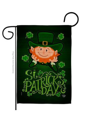 Lucky Leprechaun Garden Flag | St. Patrick's Day, Garden, Flags