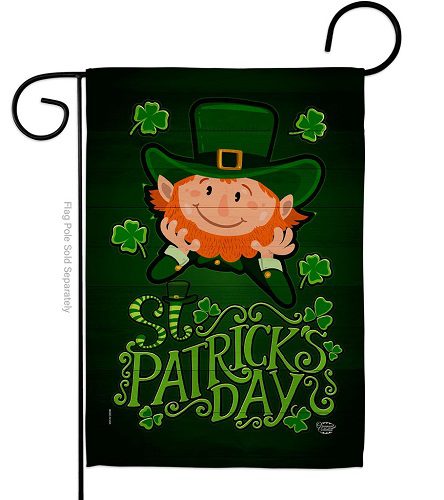 Lucky Leprechaun Garden Flag | St. Patrick's Day, Garden, Flags