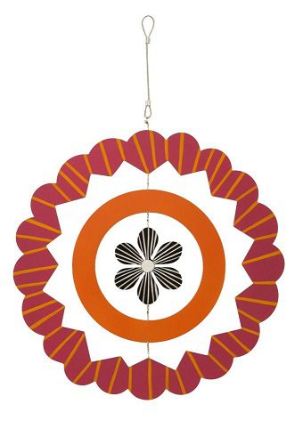 Orange and Fuchsia Mobile | Garden Décor | Outdoor Mobiles