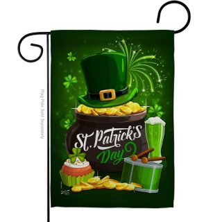 St. Patty Day Garden Flag | St. Patrick's Day, Cool, Garden, Flags