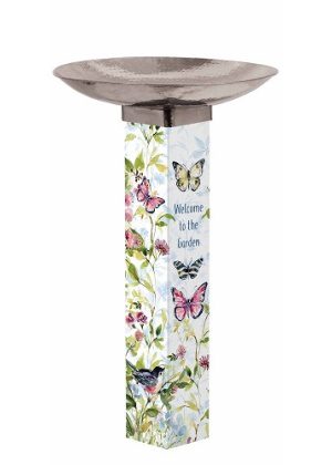 Garden Song Bird Bath | Birdbaths | Birdbath Art Poles | Bird Baths
