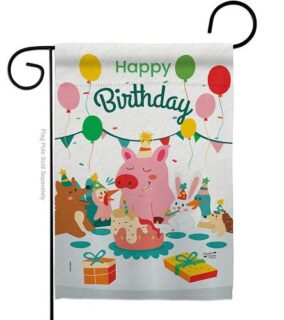 Let Celebrate Birthday Garden Flag | Birthday, Cool, Garden, Flags