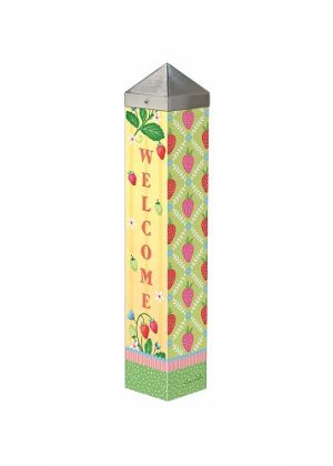 Life is Sweet Art Pole | Art Poles | Yard Poles | Peace Poles