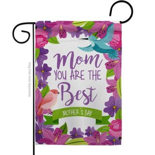 Mom Are Best Garden Flag | Mother's Day, Cool, Garden, Flags