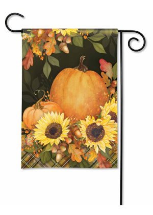 Abundant Autumn Garden Flag | Garden, Fall, Floral, Yard, Flags