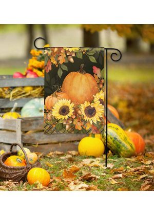 Abundant Autumn Garden Flag | Garden, Fall, Floral, Yard, Flags