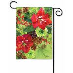 Amaryllis Bouquet Garden Flag | Winter, Floral, Yard, Garden, Flag