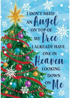 Angel Tree Flag | Christmas Flags | Double Sided Flags | Cool Flag