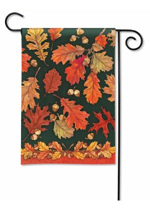 Autumn Acorns Garden Flag | Fall, Floral, Yard, Garden, Flags