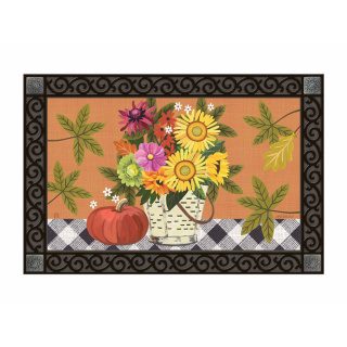 Autumn Basket Doormat | MatMates | Decorative Doormats