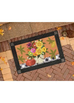 Autumn Basket Doormat | MatMates | Decorative Doormats