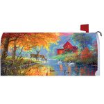 Autumn Wildlife Mailbox Cover | Mailbox Covers | Mail Wraps