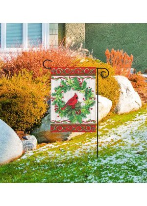 Cardinal Joy Garden Flag | Christmas, Bird, Yard, Garden, Flags