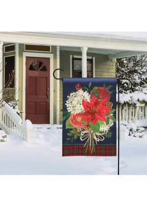 Christmas Bouquet Garden Flag | Christmas, Yard, Garden, Flags