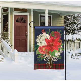 Christmas Bouquet Garden Flag | Christmas, Yard, Garden, Flags