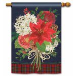 Christmas Bouquet House Flag | Christmas, Outdoor, House, Flags