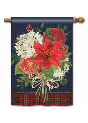 Christmas Bouquet House Flag | Christmas, Outdoor, House, Flags