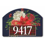 Christmas Bouquet Yard Sign | Address Plaques | Yard Signs