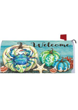 Crabby Pumpkin Mailbox Cover | Mailbox Covers | MailWraps