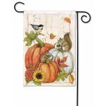 Critter Sitters Garden Flag | Fall, Floral, Bird, Yard, Garden, Flags