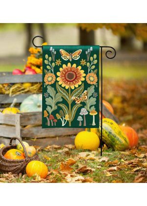 Fall Botanical Garden Flag | Fall, Floral, Summer, Garden, Flags