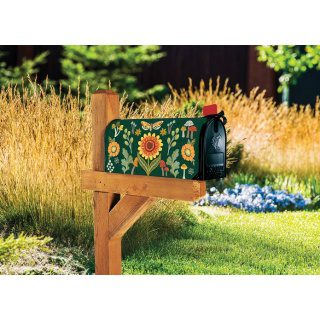 Fall Botanical Mailbox Cover | Mailbox Wraps | Mailbox Covers
