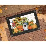 Fall Flags Doormat | Doormats | MatMates | Decorative Doormats