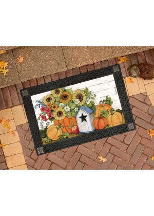 Fall Flags Doormat | Doormats | MatMates | Decorative Doormats