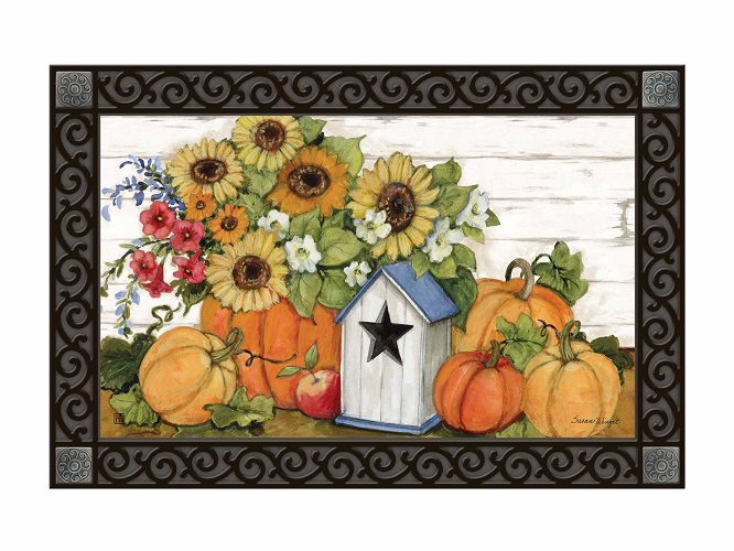 Fall Flags Doormat | Doormats | MatMates | Decorative Doormats