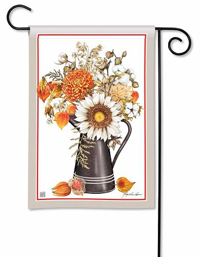 Fall Vase Garden Flag | Fall, Floral, Decorative, Yard, Garden, Flag