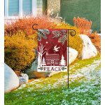 Frosted Pines Garden Flag | Christmas, Decorative, Garden, Flags