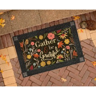 Gather and Be Grateful Doormat | Decorative Doormats | MatMates