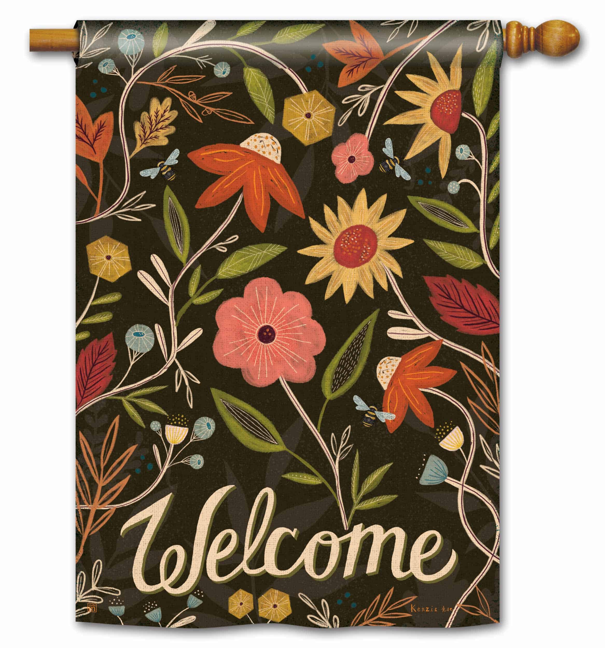 Gather and Be Grateful House Flag | Welcome, Fall, House, Flags