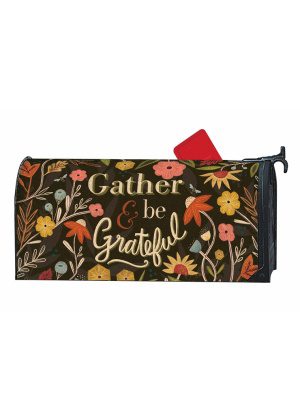 Gather and Be Grateful Mailbox Cover | Mail Wraps | Mailbox Cover