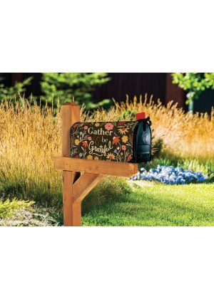 Gather and Be Grateful Mailbox Cover | Mail Wraps | Mailbox Cover