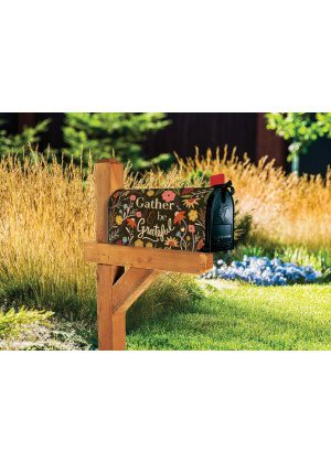 Gather and Be Grateful Mailbox Cover | Mail Wraps | Mailbox Cover