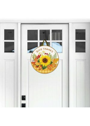 Give Thanks Door Décor | Door Hangers | Door Décor | Door Art