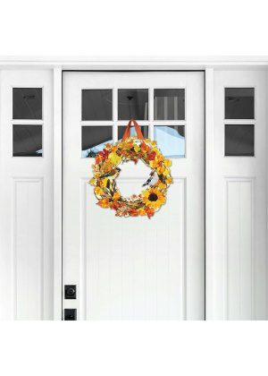 Happy Fall Wreath Door Décor | Door Hangers | Door Décor