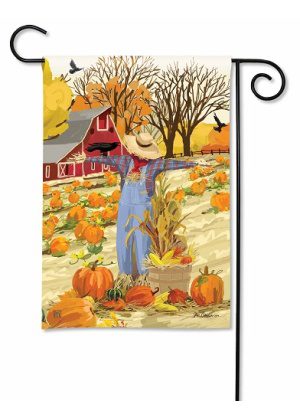 Harvest Scarecrow Garden Flag | Fall, Decorative, Garden, Flags